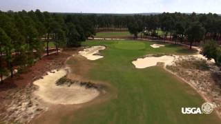 Pinehurst No 2 Flyover Series Hole 14 [upl. by Ferrell]