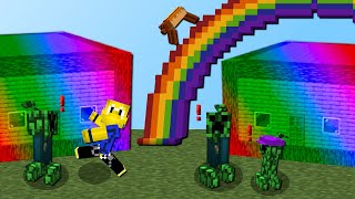 LeKoopa amp Lumpi im REGENBOGEN Dorf Voxels Mod [upl. by Isiah982]