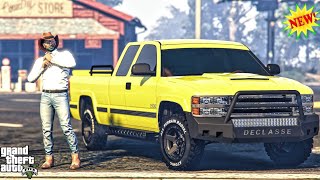 Brand New cowboy truck in Gta 5 Online Declasse Yosemite 1500 [upl. by Ileak]