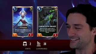 Discover the Unknown Chemtech Dragon and Sandseer Combo  WILD CARDS  Legends of Runeterra [upl. by Meill]