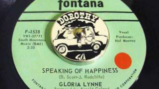 Gloria Lynne  Speaking Of Happiness [upl. by Ester]