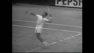 1969 Roland Garros Final Rod Laver vs Ken Rosewall [upl. by Earb254]