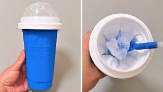 Slushy Cup Unboxing and Review  Does It Even Work [upl. by Nitsrek]