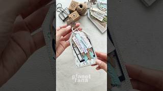 Bikin scrapbook album bentuk hangtag diy scrapbook [upl. by Arocahs226]