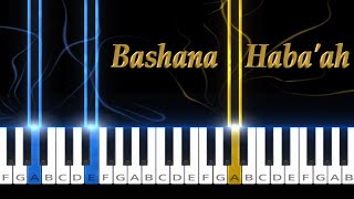 Bashana Habaah  Rosh Hashanah  Easy [upl. by Yecad]