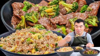 The Best Beef and Broccoli and Fried Rice Youll Ever Make [upl. by Cutlor]