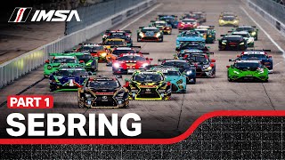 2024 Mobil 1 Twelve Hours of Sebring  Part 1  WeatherTech SportsCar Championship  Sebring FL [upl. by Daphna]