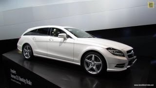 2013 MercedesBenz CLS 350 CDI Shooting Brake  2012 Paris Auto Show  World Premiere [upl. by Aldwon]