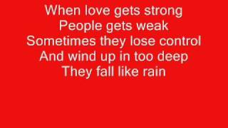 Who Let In The Rain By Cyndi Lauper Lyrics [upl. by Aidole]