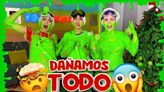 LLENAMOS LA CASA DE YOLO AVENTURAS CON 10000 LITROS DE SLIME  Coloridas [upl. by Dickie]