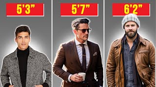 How To Dress For Your Height Most Men Ignore This [upl. by Pember]