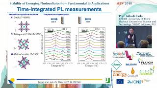SEPV18 Prof Aldo di Carlo [upl. by Robillard546]
