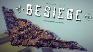 STEALTH BOMBER  Besiege 51  YOUR MACHINES [upl. by Neetsuj]