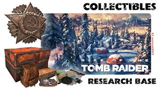 RISE OF THE TOMB RAIDER 100 Walkthrough  Research Base Collectibles [upl. by Assedo]