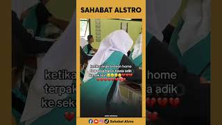 SEORANG PELAJAR KE SEKOLAH SAMBIL MERAWAT ADIKNYA Sebab Orang Tuanya Telah Pisah [upl. by Vigor282]