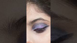 Blue and purple💜 eye look✨idreesiqueeneyemakeup makeup makeuplooks [upl. by Purvis]