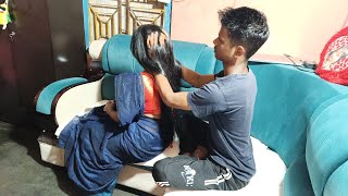 long hair play by male Brother  Nikita das [upl. by Lahpos497]