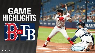 Red Sox vs Rays Game Highlights 52124  MLB Highlights [upl. by Devondra]