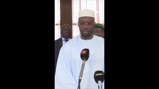 Le Premier ministre sénégalais Ousmane Sonko en visite au Mali [upl. by Ahsita]