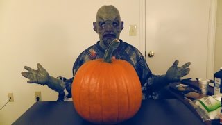 Gnolagk Syiie Kauhlt Choiapk Nughleiy Akeuiign  Shaving Mr Pumpkin ASMR [upl. by Anilat]