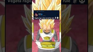 Vegeta rage when he saved by the rule dbs shorts anime viral vegeta dragonball [upl. by Trebreh212]