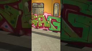 ORAGE Graffiti Subway Train UBahn Berlin 2024 [upl. by Akeyla]