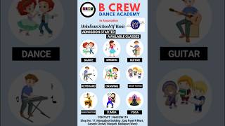 “Join B Crew Dance Academy  Admissions Open 🎶💃✨” song bollywood newsong bcrewdanceacademy [upl. by Atelra]