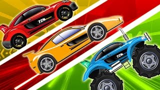 Sports Car  Racing Cars  Compilation  Cars for Kids  Videos for Children [upl. by Hsital]