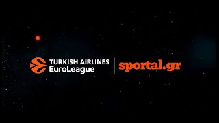 🏀Sportal Euroleague Show Ρεπορτάζ συνεντεύξεις amp τα επίσημα highlights των αγώνων μόνο στο Sportal [upl. by Hobie]