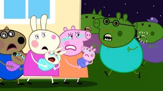 Zombie Apocalypse Zombies Appear At The Maternity Hospital🧟‍♀️ Peppa Pig Halloween Funny Animation [upl. by Cynthie]