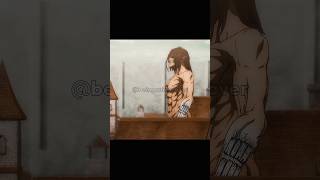 Eren vs Reiner  Attack on Titan  anime saddestmoments attackontitanedit [upl. by Imoan]