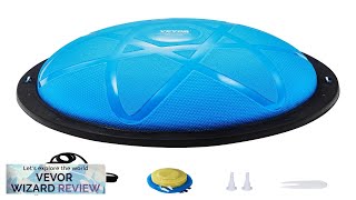 VEVOR Half Exercise Ball Trainer 23 inch Balance Ball Trainer 660 lbs Review [upl. by Ursas]