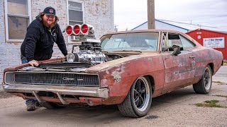 I Supercharged My 1968 Dodge ChargerWill It Survive [upl. by Nueormahc186]