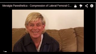 Meralgia Paresthetica  Compression of Lateral Femoral Cutaneous Nerve [upl. by Rabkin21]