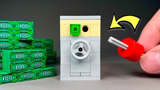 I built a LEGO SAFE with KEY LOCK [upl. by Berton149]