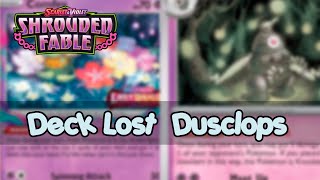 Deck Lost Dusclops Shrouded Fable Pokemon TCG [upl. by Yearwood]