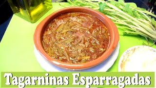 Tagarninas Esparragadas Las Recetas del Hortelano [upl. by Pubilis]