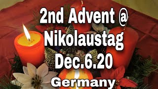 2nd Advent and Nikolaustag in Germany [upl. by Anivlem874]