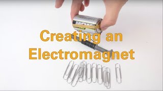 Creating An Electromagnet [upl. by Eidua748]