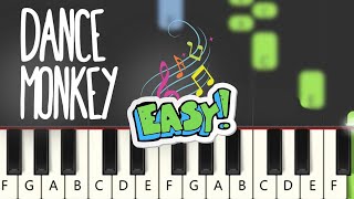 Tones and I  Dance Monkey 🎶 Accurate and Easy Piano Tutorial 🎹 [upl. by Amliw]