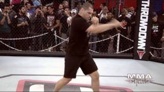 UFC Heavyweight Champ Cain Velasquez UFC 121 Workout amp Interview [upl. by Hastings622]