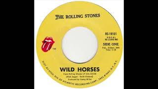 Rolling Stones  Wild Horses 1971 [upl. by Anawk]