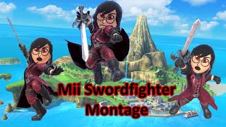 Dont Forget Mii SSBU Mii Swordfighter Montage [upl. by Ardnait]