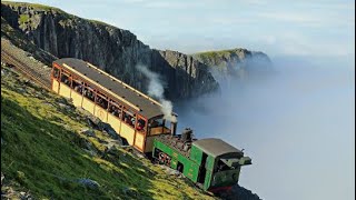 Mount Snowdon UK Steam Train Adventure [upl. by Adle]