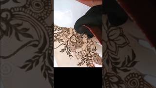 henna design  mehendi design for back hand ✨ytshorts mehndi henna Hennaaart [upl. by Hsakiv28]