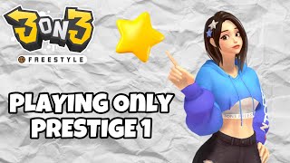 Can You Win on 3on3 Freestyle with Only Prestige 1 [upl. by Martynne]