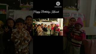 happy birthday khanakpri primary student shortsvideo govt school [upl. by Acey782]