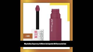 Maybelline Superstay 24 Matte Ink Lipstick 165 Successful 5ml [upl. by Esinehc]