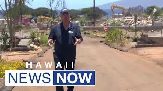 Despite progress in clearing land in Lahaina some residents say their future is still unclear [upl. by Ateerys]