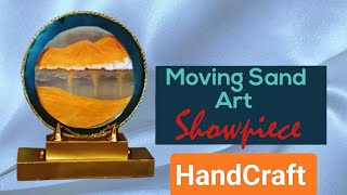 Moving Sand Art Showpiece handcraft art showpiece [upl. by Rosenblast]